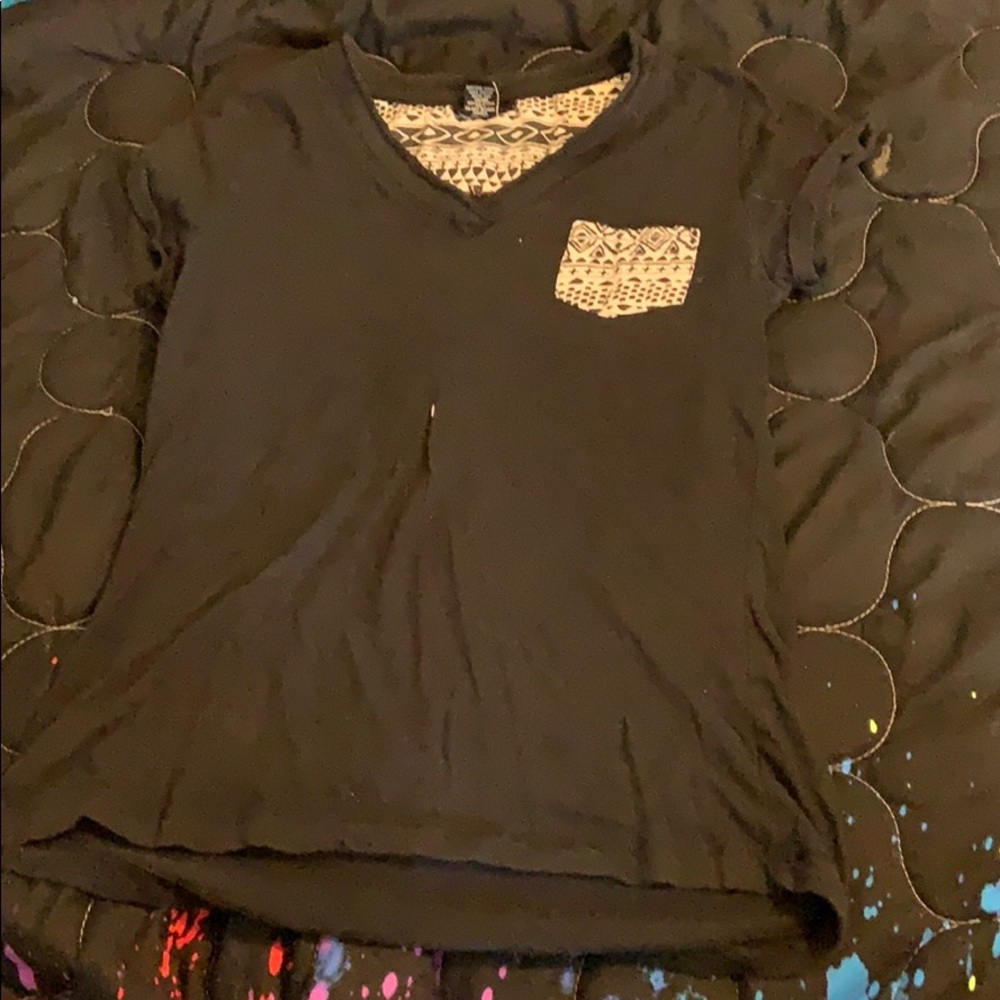 black short sleeve tshirt